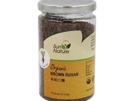 Sun Nature Organic Brown Sugar 330g For Cheap