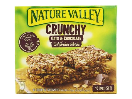 Nature Valley Oats & Chocolate Crunch Granola Bars 42g x 5 Online Hot Sale