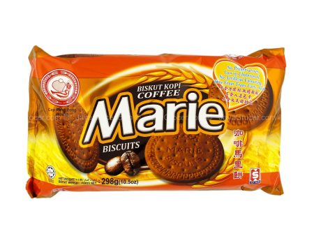 Hup Seng Cap Ping Coffee Marie Biscuits 298g For Discount