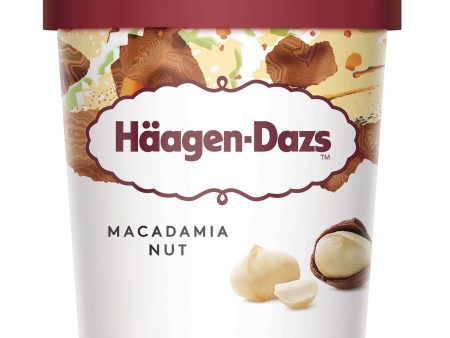 Haagen-Dazs Macadamia Nut Ice Cream 473ml For Sale