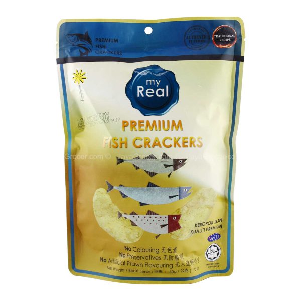 My Real Premium Fish Crackers 50g Sale