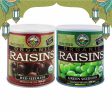 Country Farm Organics Jumbo Size Certified Organic Red and Green Seedless Raisins Twin Pack 300g x 2 Online now