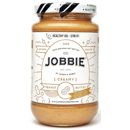 Jobbie Creamy Pure Peanut Butter 380g For Cheap