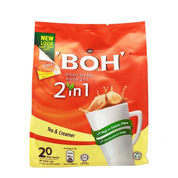 Boh 2 In 1 Instant Tea Mix 18g x 20 Discount