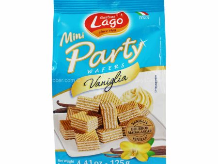 LAGO MINI WAFER VANILLA 125G For Cheap