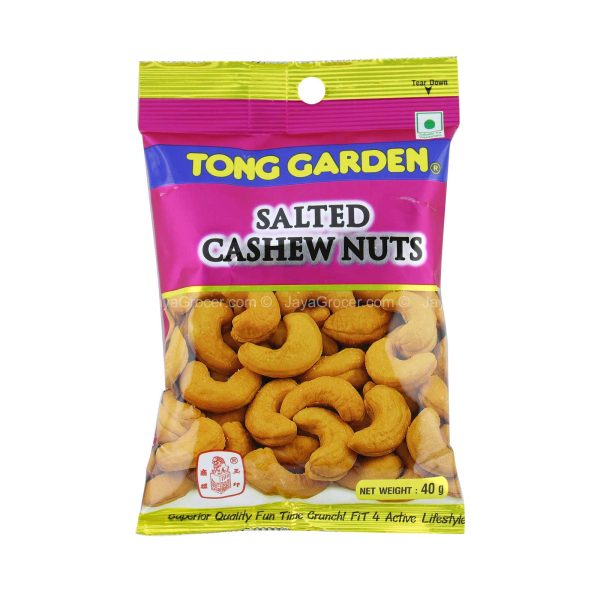 Tong Garden Salted Cashew Nuts 40g Fashion