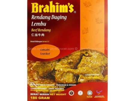 Brahim s Beef Rendang 180g Fashion