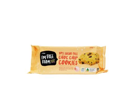 Coles I m Free From Gluten, Wheat and Nuts Sugar Free Chocolate Chip Cookies 160g Cheap