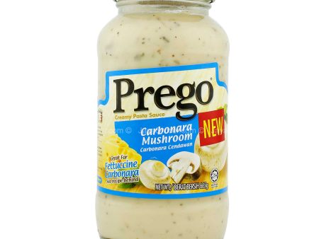 Prego Carbonara Mushroom Creamy Pasta Sauce 665g Supply