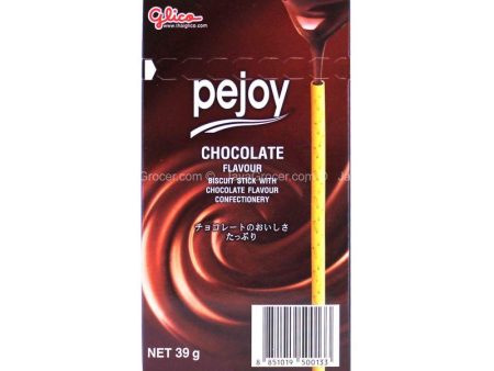 Glico Pejoy Chocolate Biscuits Stick 39g Hot on Sale