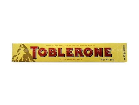 Toblerone Swiss Milk Chocolate Nuogat 50g Online Hot Sale