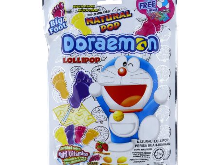 Big Foot Doraemon Fruits Flavoured Lollipop 80g Online Hot Sale