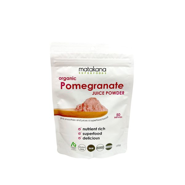 Matakana SuperFoods Organic Pomegranate Juice Powder 100g Sale