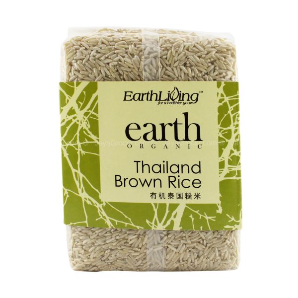 EARTH LIVING ORGN THAI BROWN RICE 900G Discount