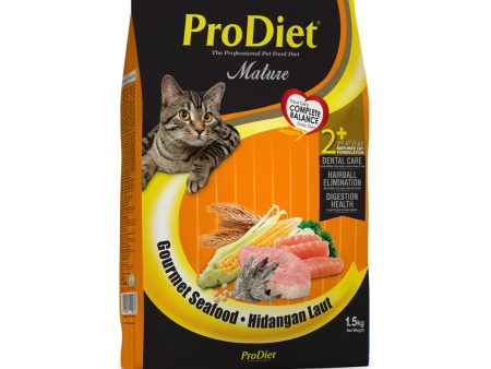 ProDiet Dry Cat Food Gourmet Seafood 1.5kg Online Sale