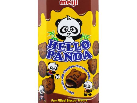 Meiji Hello Panda Choco Biscuits with Chocolate Flavoured Filling 43g For Cheap