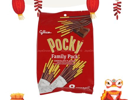 Glico Pocky  Biscuit Stick Family Pack Chocolate Flavour 21g x 8 Hot on Sale