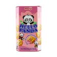 Meiji Hello Panda Strawberry Fun Filled Biscuits Treats 43g Online now