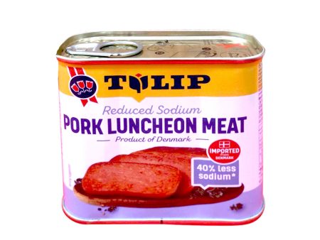 [NON-HALAL] Tulip Premium Pork Luncheon Meat Less Sodium 340g For Discount