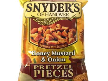 Snyder?s Honey Mustard and Onion Flavoured Pretzel Pieces 125g Discount