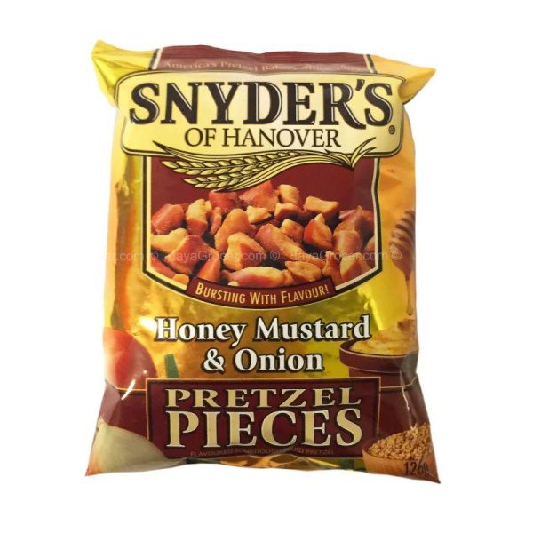 Snyder?s Honey Mustard and Onion Flavoured Pretzel Pieces 125g Discount