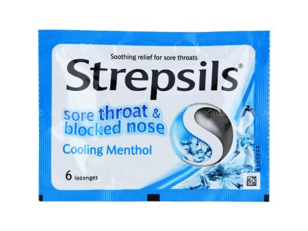 Strepsils Cool Sensation Lozenges 6pcs pack Online