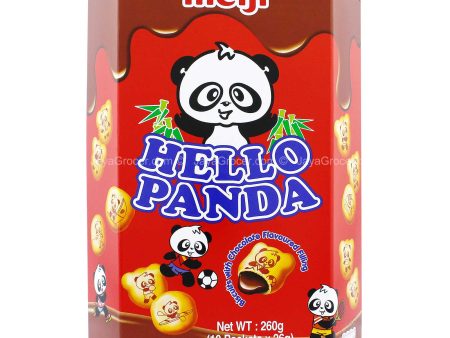 Meiji Hello Panda Biscuit Chocolate Filling 260g Online now