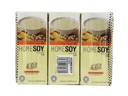 Homesoy Soya Milk Brown Sugar 250ml x 6 For Cheap