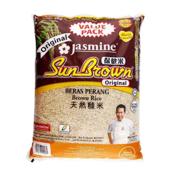 Jasmine Original Sun Brown Rice 5kg on Sale