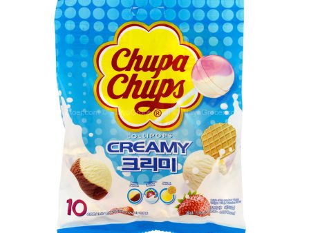 Chupa Chups Creamy Lollipops 110g For Cheap