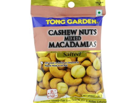 Tong Garden Salted Cashew Nuts Mixed Macadamias 35g on Sale