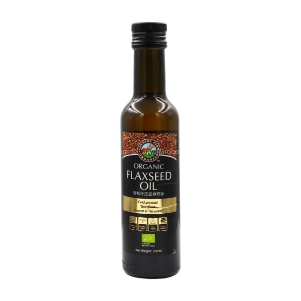 Country Farm Organic Flaxseed Oil 250ml Online