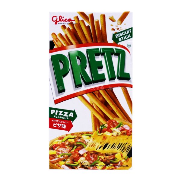 Glico Pretz Pizza Flavour Biscuit Stick 31g For Discount