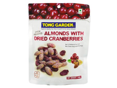 Tong Garden Almonds with Dried Cranberries 140g Online now