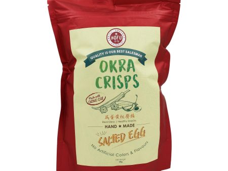 Hofu Salted Egg Okra Crisps (Salted Egg Lady Finger Crisps) 60g Discount