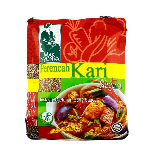 Mak Nyonya Instant Vegetarian Curry Sauce 200g For Discount