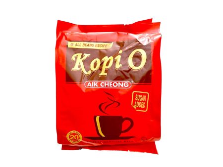 Aik Cheong 2 in 1 Kopi O Coffee Mixture Bags (Red) 15g x 20 Fashion