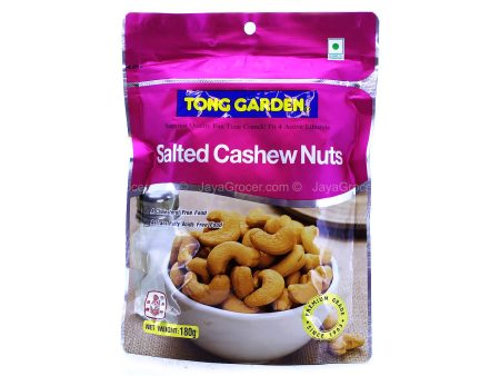 Tong Garden Saled Cashew Nuts 160g For Sale